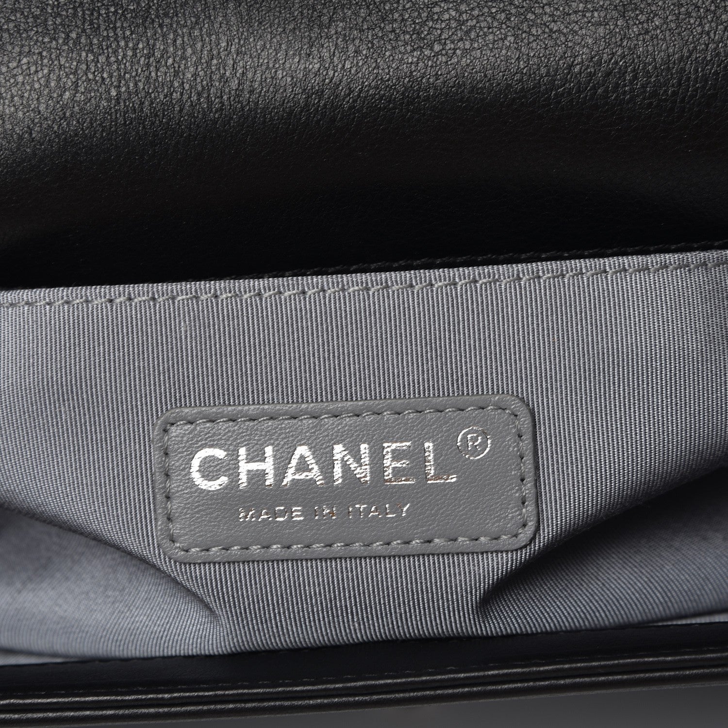 Chanel Calfskin Quilted Medium Boy Flap Black 6 of 8