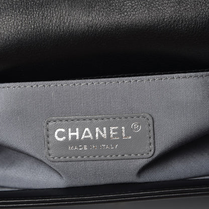 Chanel Calfskin Quilted Medium Boy Flap Black 6 of 8