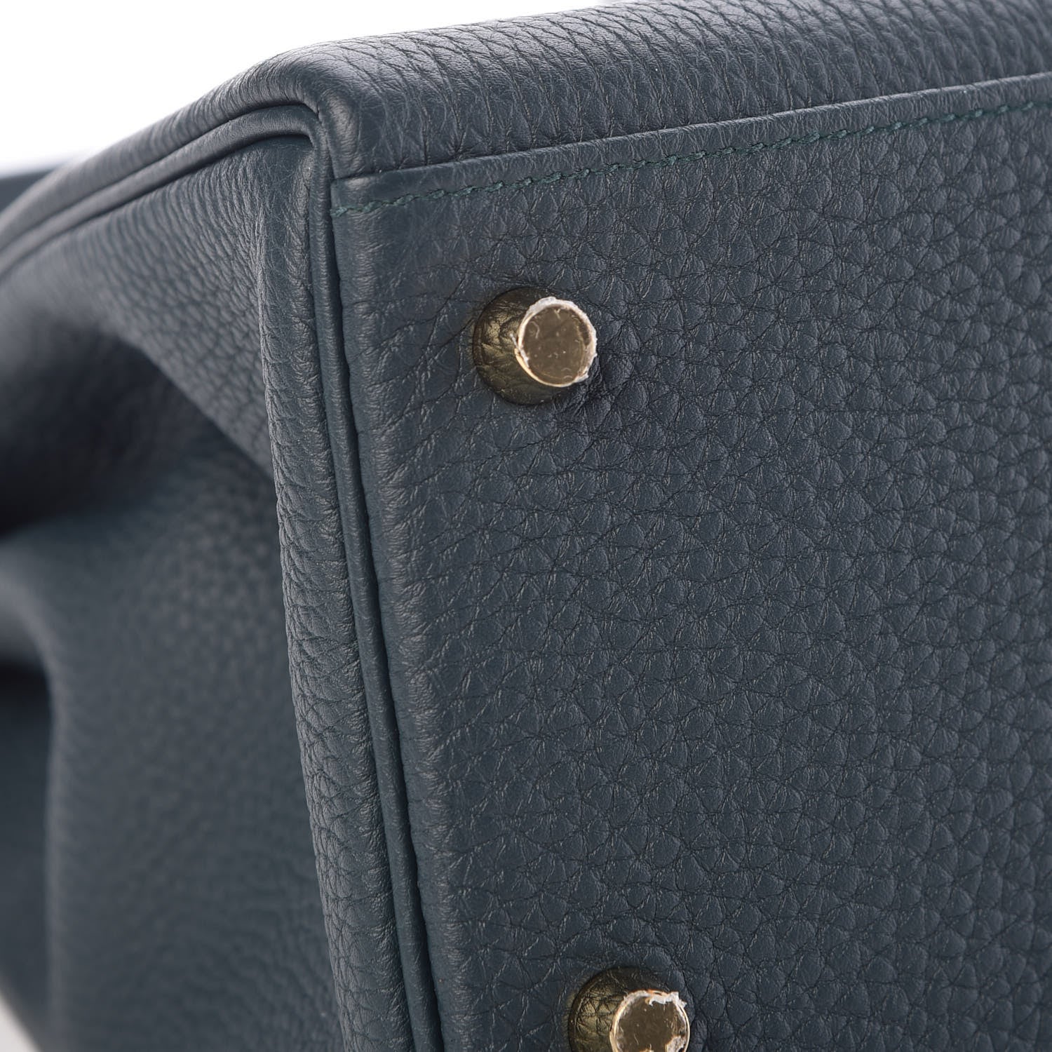 Hermes Togo Kelly Retourne 28 Vert Cypress 6 of 40