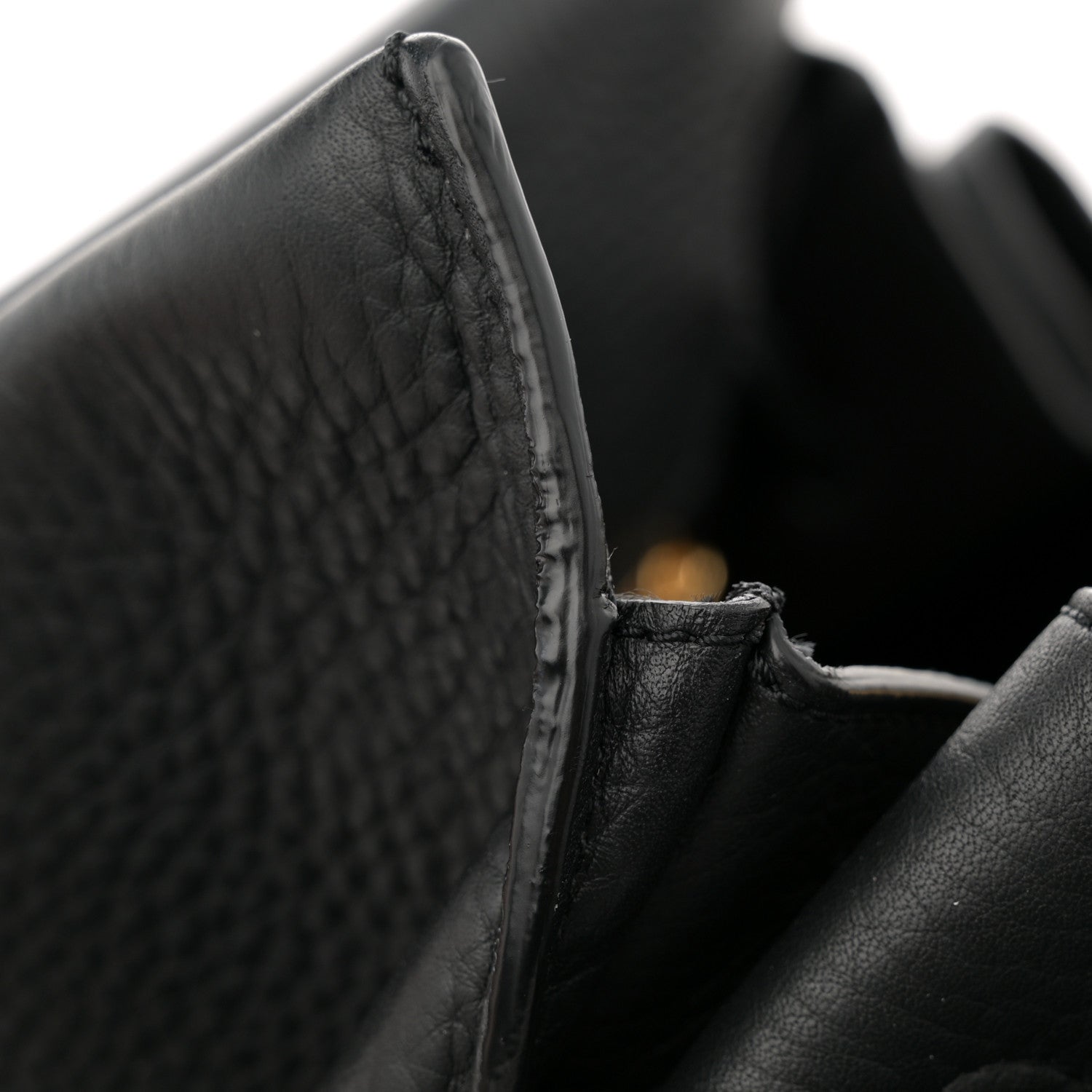 Mulberry Heavy Grain Iris Tote Black 13 of 16