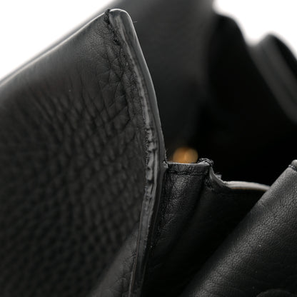 Mulberry Heavy Grain Iris Tote Black 13 of 16