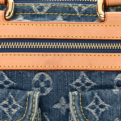 Louis Vuitton Monogram Denim Neo Speedy Blue 11 of 14