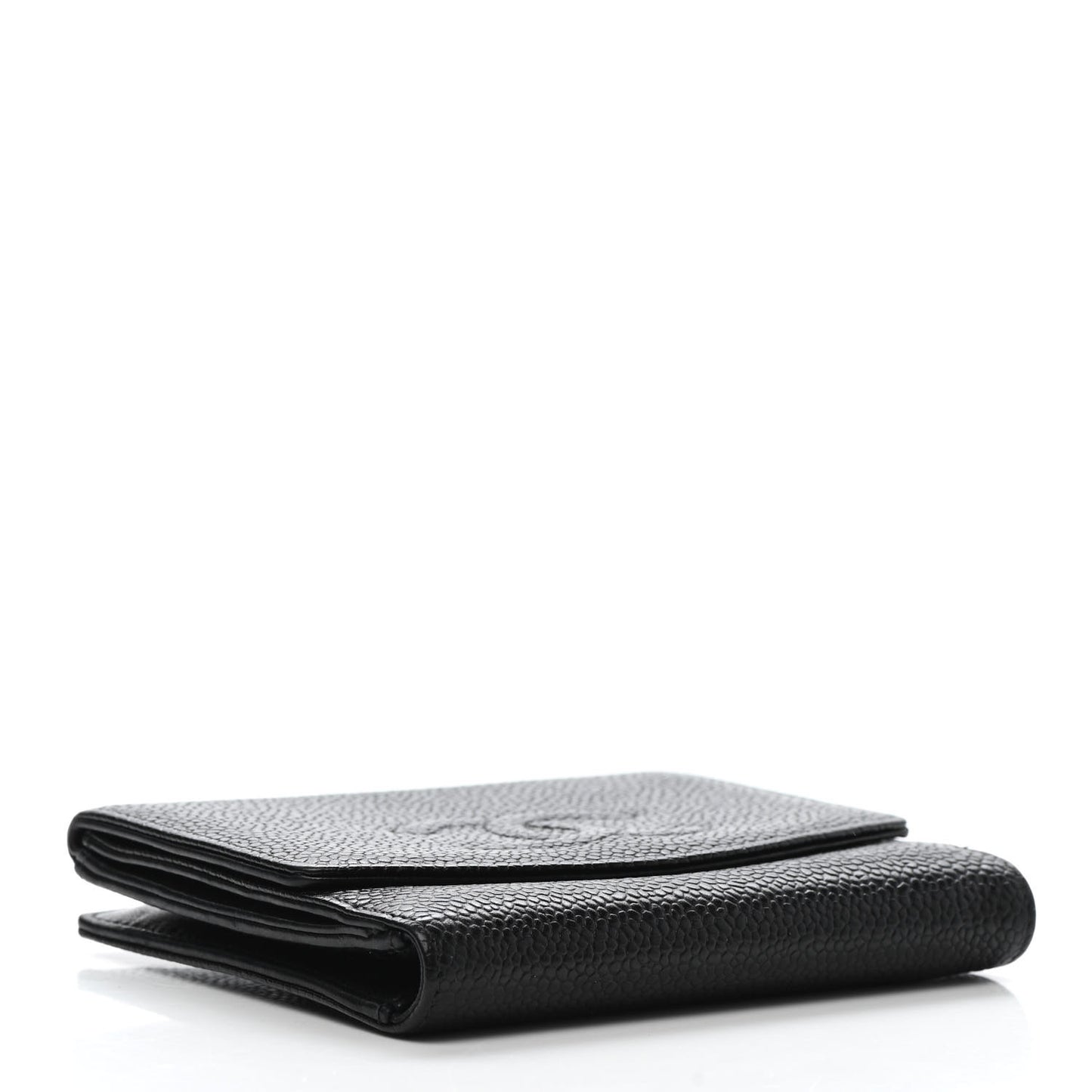 Caviar Timeless CC Flap Wallet Black