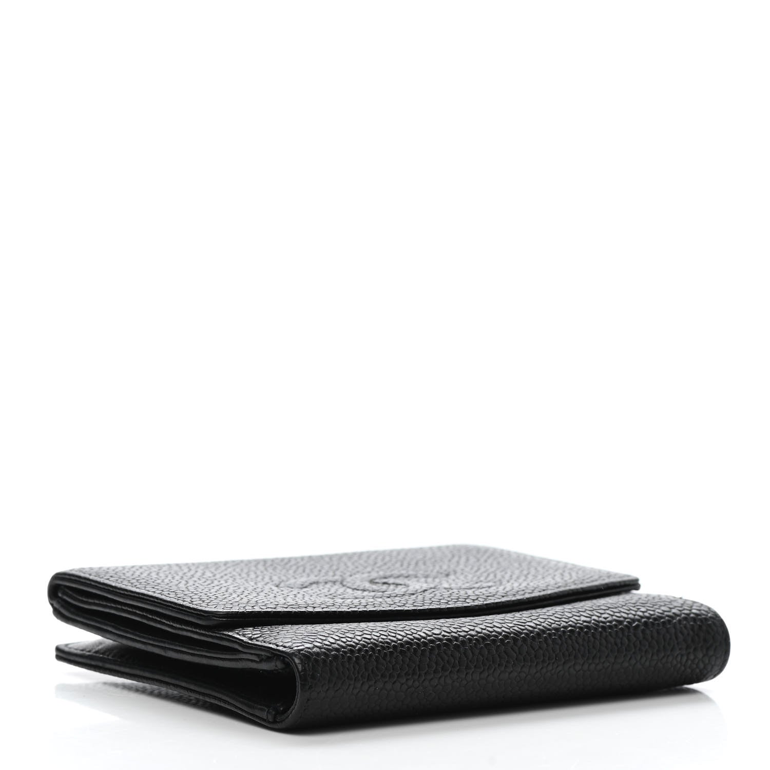 Chanel Caviar Timeless CC Flap Wallet Black 3 of 9