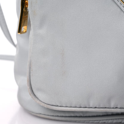 Prada Re-Nylon Saffiano Duet Bucket Crossbody Bag Fiordaliso 13 of 26