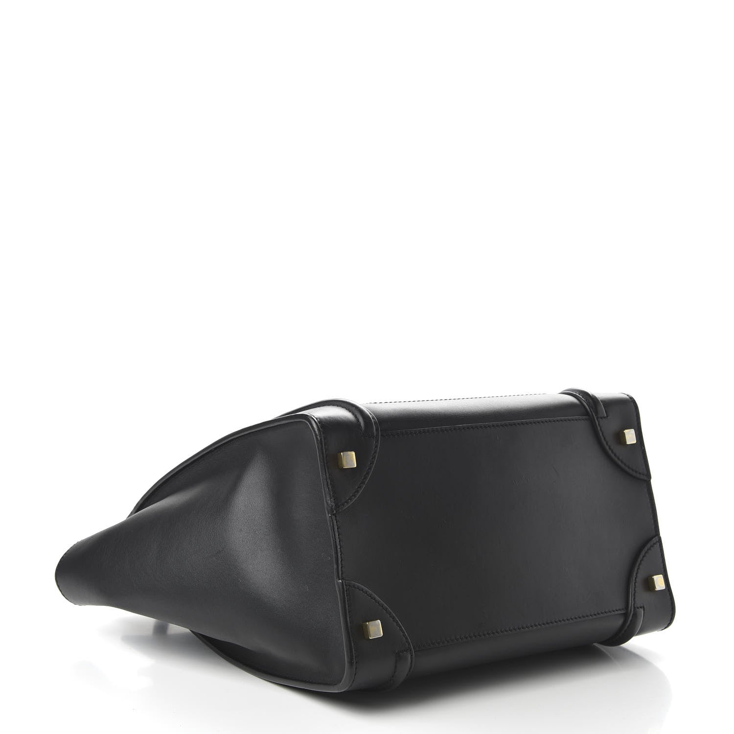 Celine Smooth Calfskin Mini Luggage Black 4 of 9