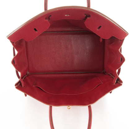 Hermes Ardennes Birkin 40 Rouge Vif 7 of 30