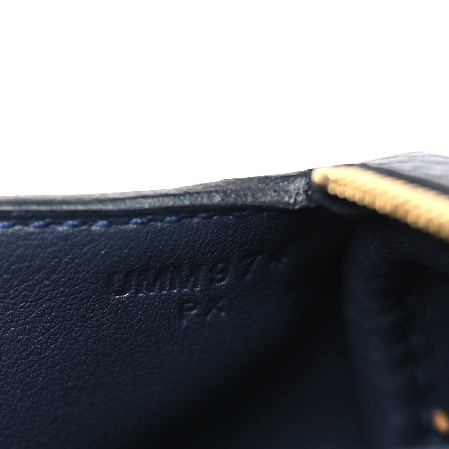 Hermes Taurillon Clemence Mini Lindy 20 Bleu Saphir 7 of 10