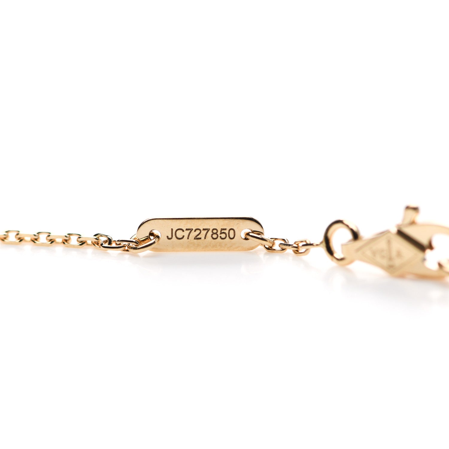 Van Cleef & Arpels 18K Yellow Gold Mother of Pearl Sweet Alhambra Butterfly Bracelet 4 of 6