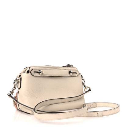 Fendi Vitello Dolce Flowerland Studded Mini By The Way Boston Bag Camelia Multicolor 5 of 23