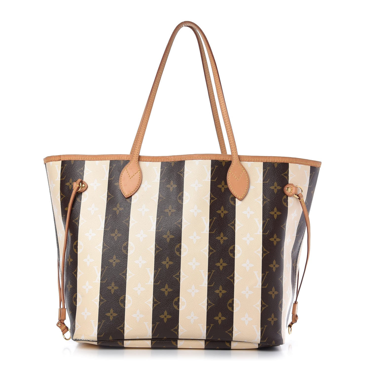 Louis Vuitton Monogram Rayures Neverfull MM 1 of 9