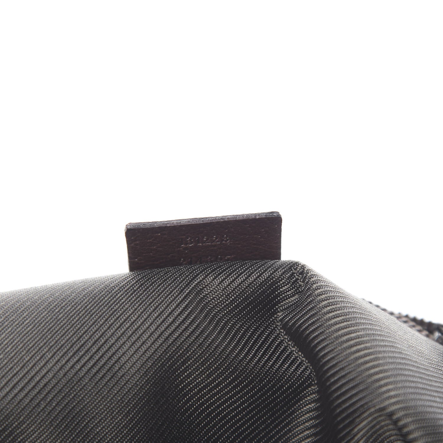 Gucci GG Monogram Small Web Handle Bucket Tote Dark Brown 6 of 9