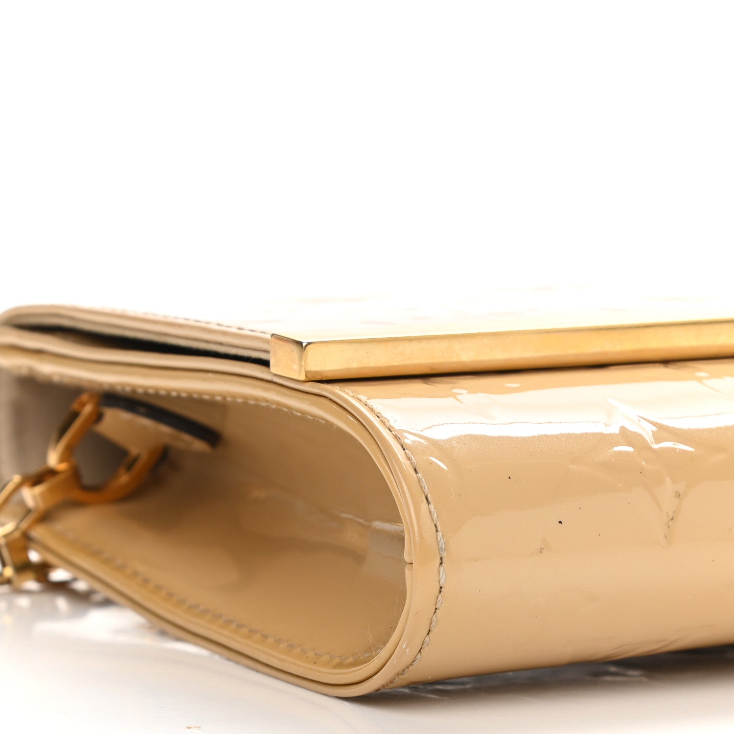 Louis Vuitton Vernis Ana Clutch Dune 6 of 13