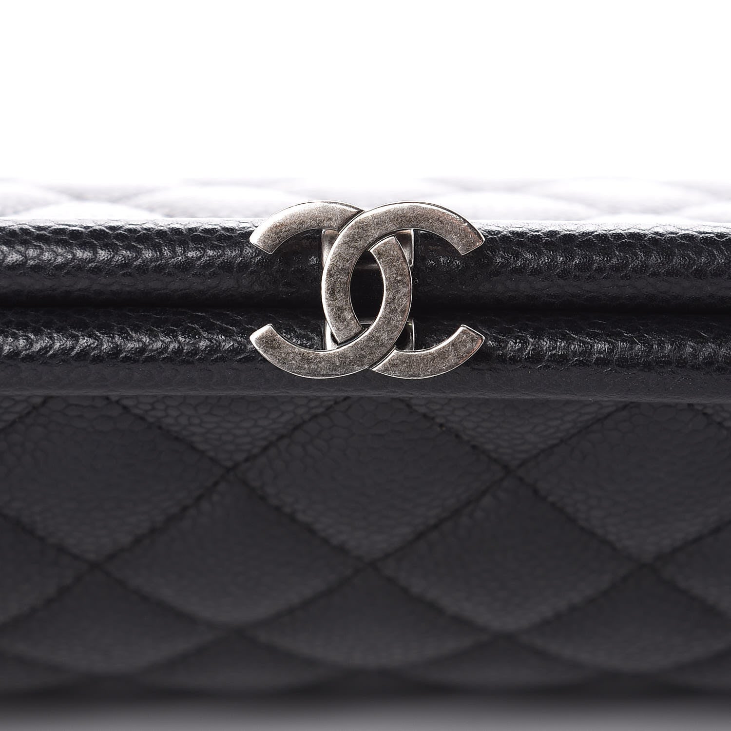 Chanel Caviar Quilted Timeless Clutch Black 10 of 10