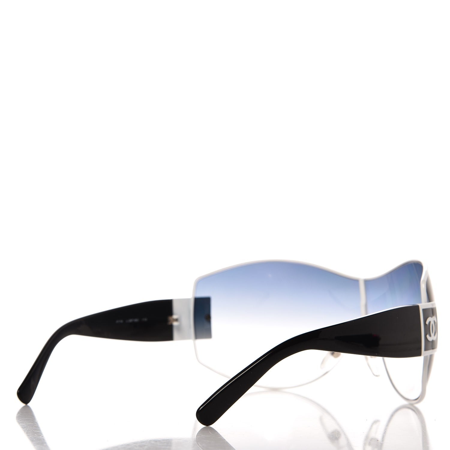 Chanel CC Sunglasses 4114 Black White 4 of 9