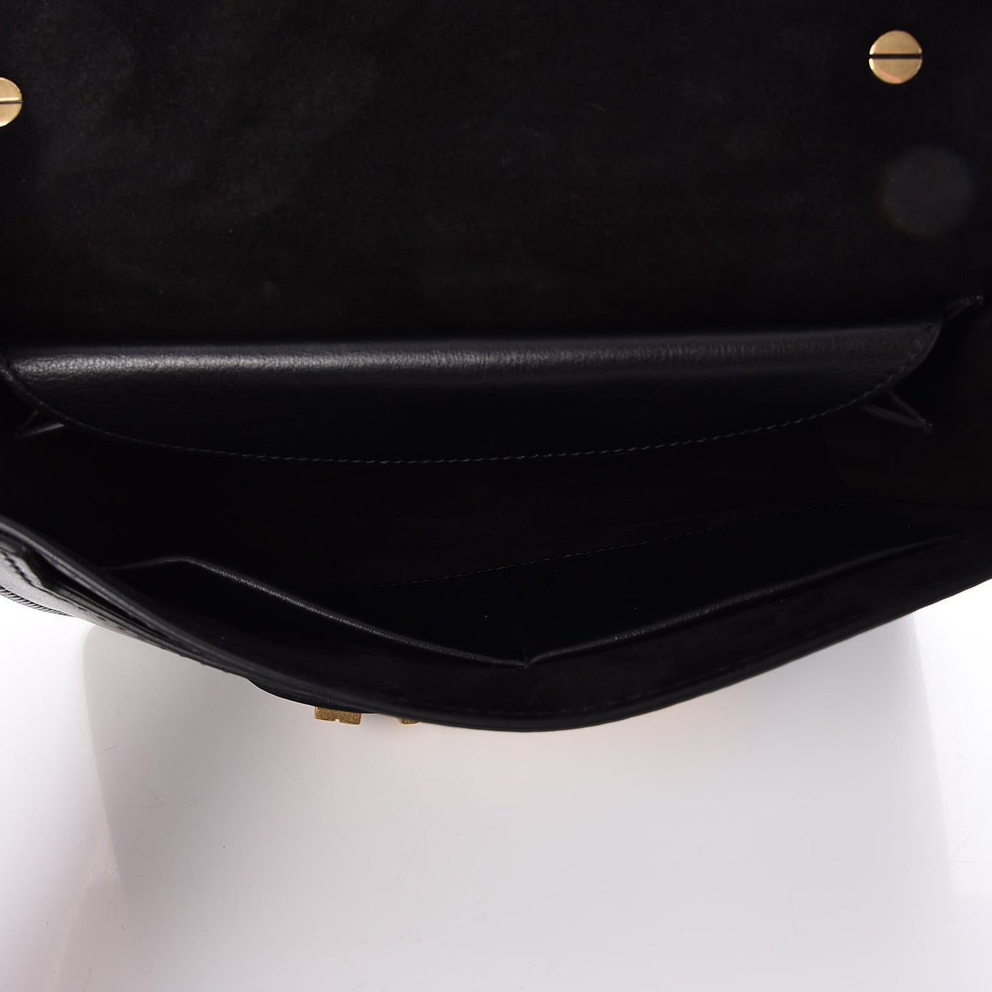 Calfskin J'Adior Chain Flap Bag Black