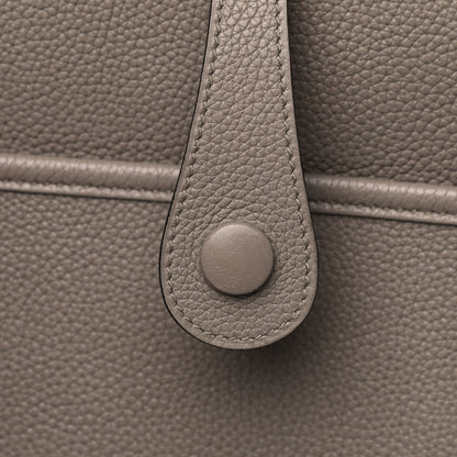 Hermes Taurillon Clemence Evelyne III PM Gris Asphalte 12 of 14