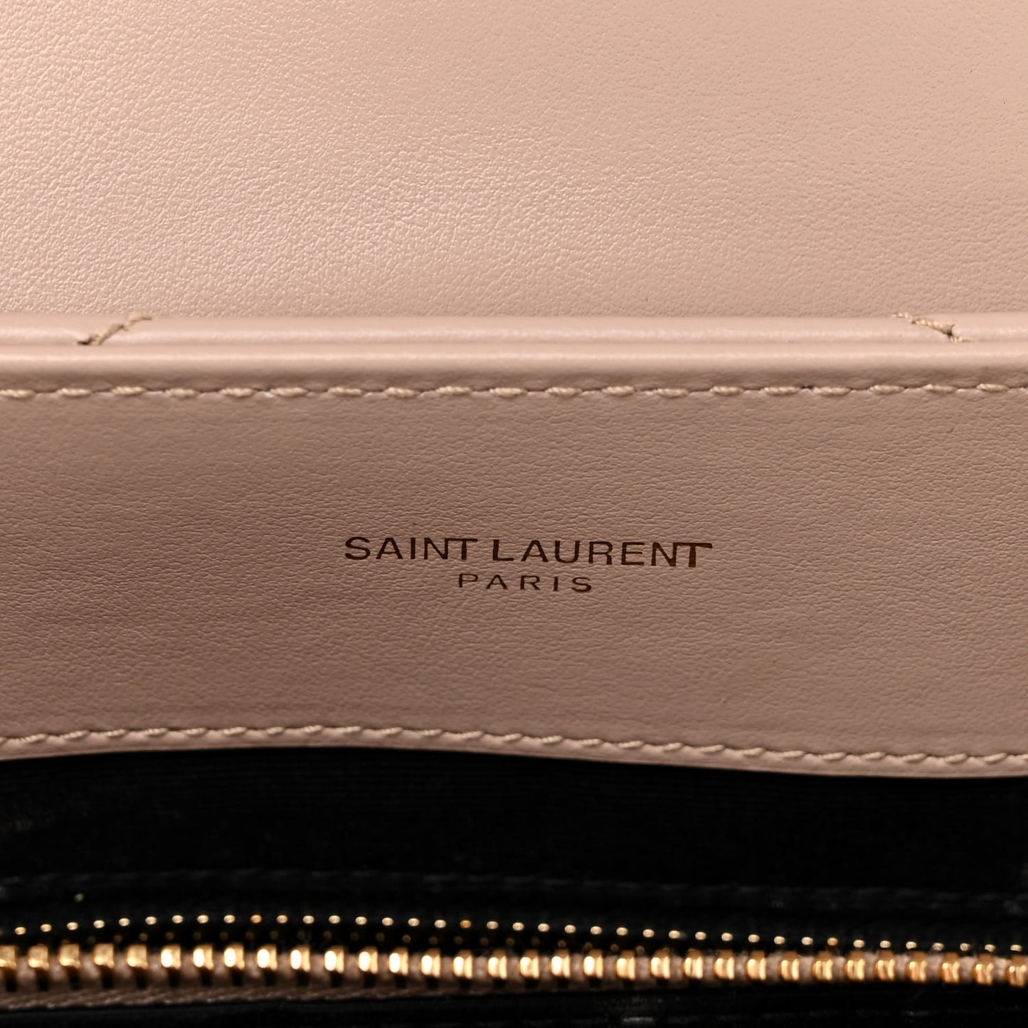 Calfskin Y Quilted Monogram Medium Loulou Chain Satchel Light Natural