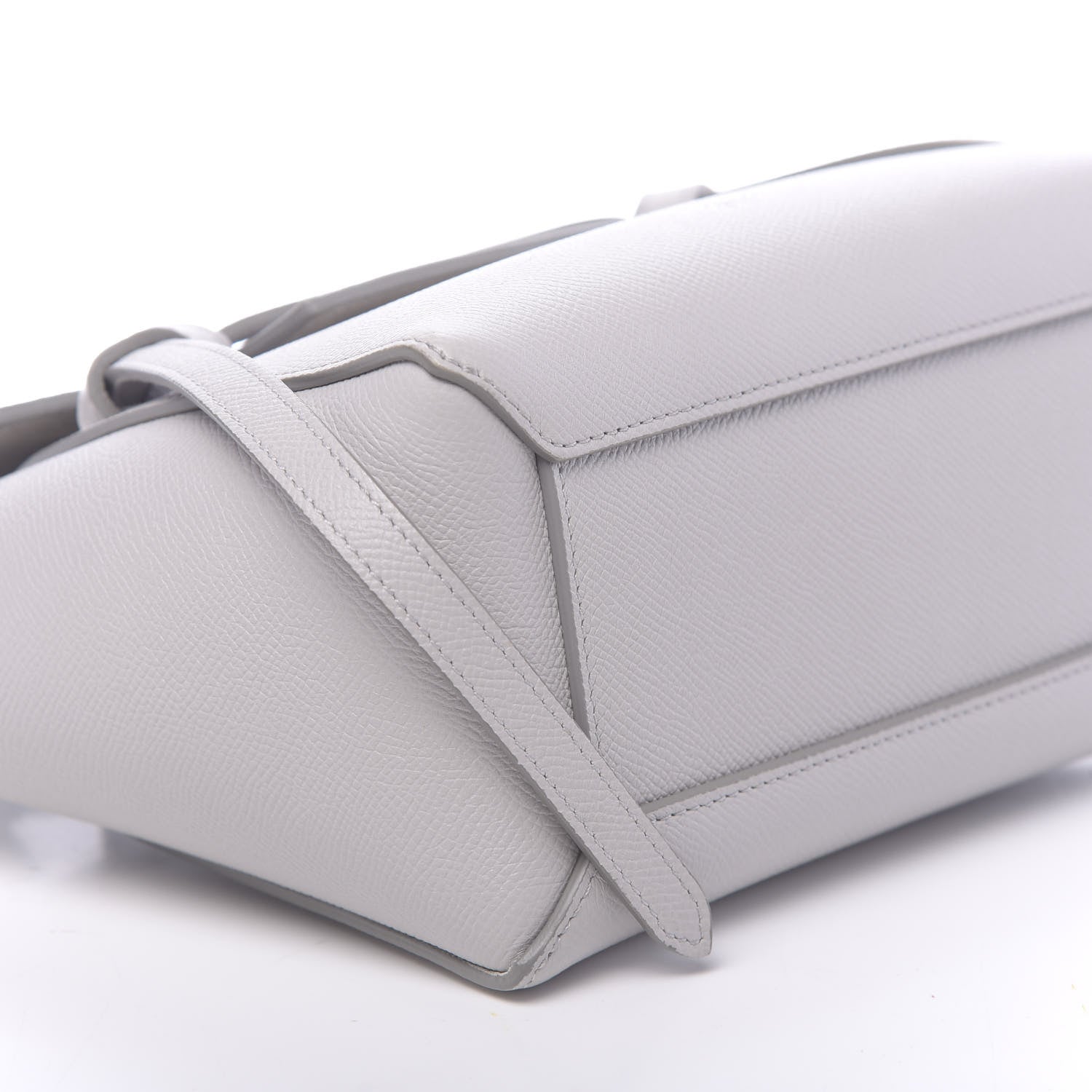 Celine Grained Calfskin Nano Belt Bag Mineral 8 of 13
