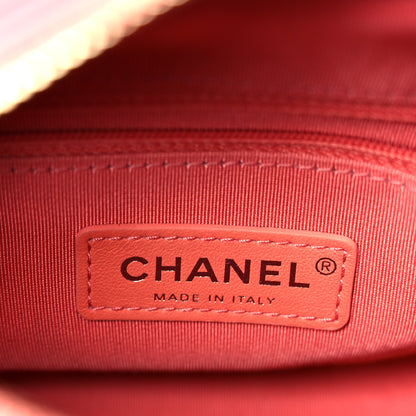 Chanel Aged Calfskin Quilted Small Gabrielle Hobo Pink 6 of 10