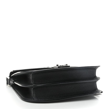 MCM Grained Calfskin Patricia Park Avenue Crossbody Bag Black 4 of 9