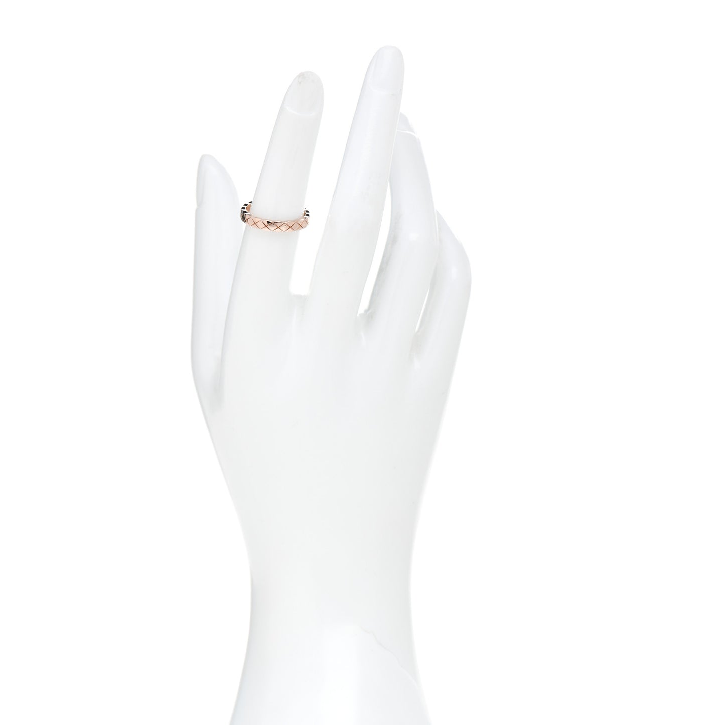 18K Beige Gold Mini Coco Crush Ring 52 6