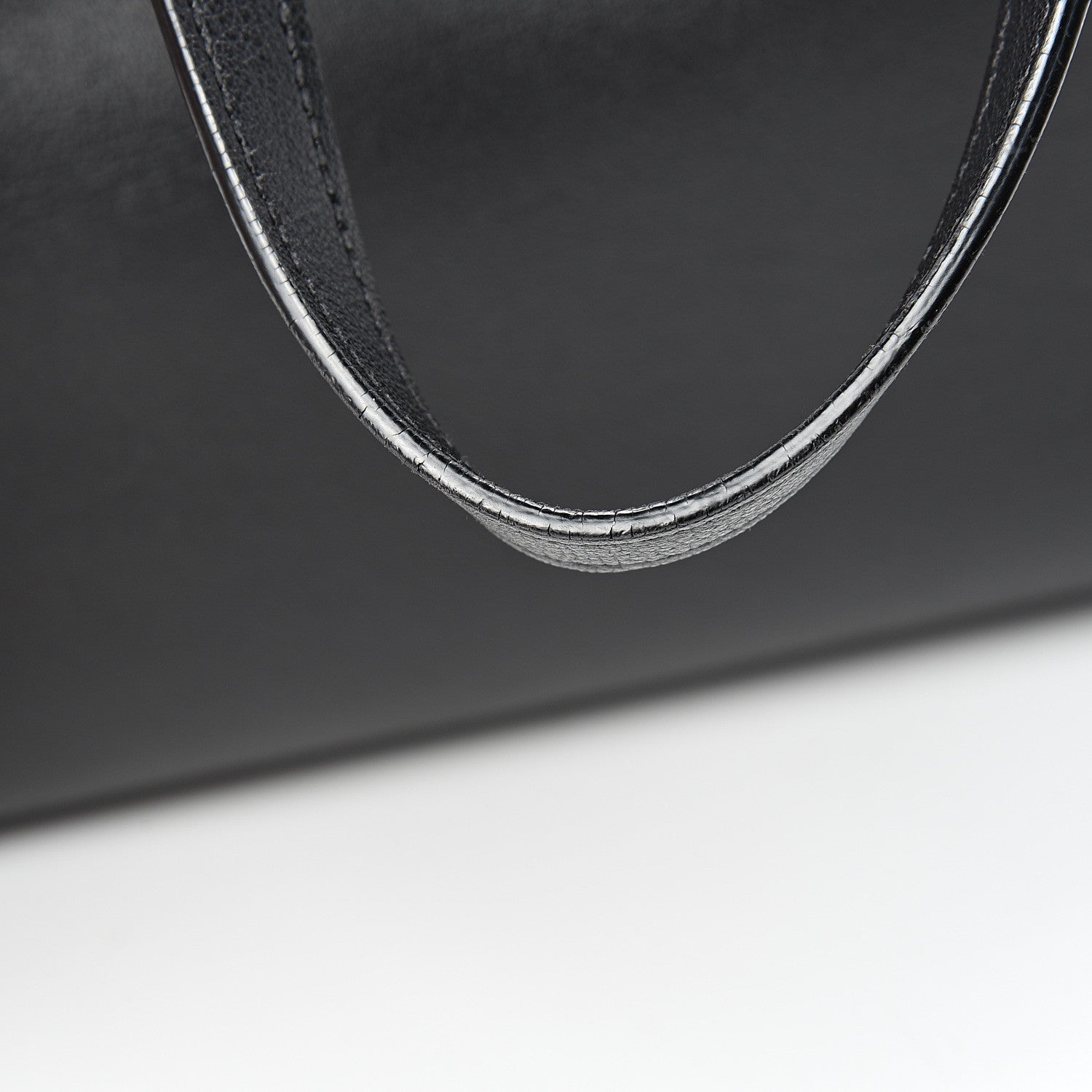 Saint Laurent Calfskin Large Shopping Tote Black 13 of 17