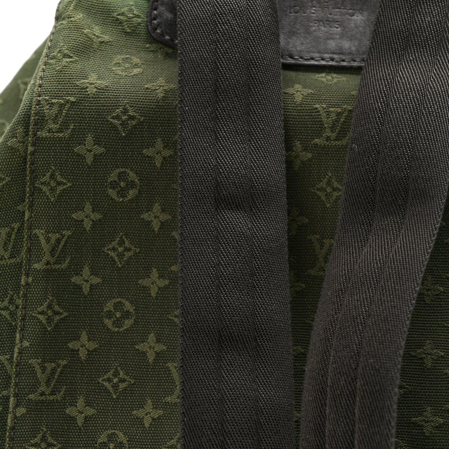 Louis Vuitton Mini Monogram Montsouris GM Backpack Kaki 13 of 14