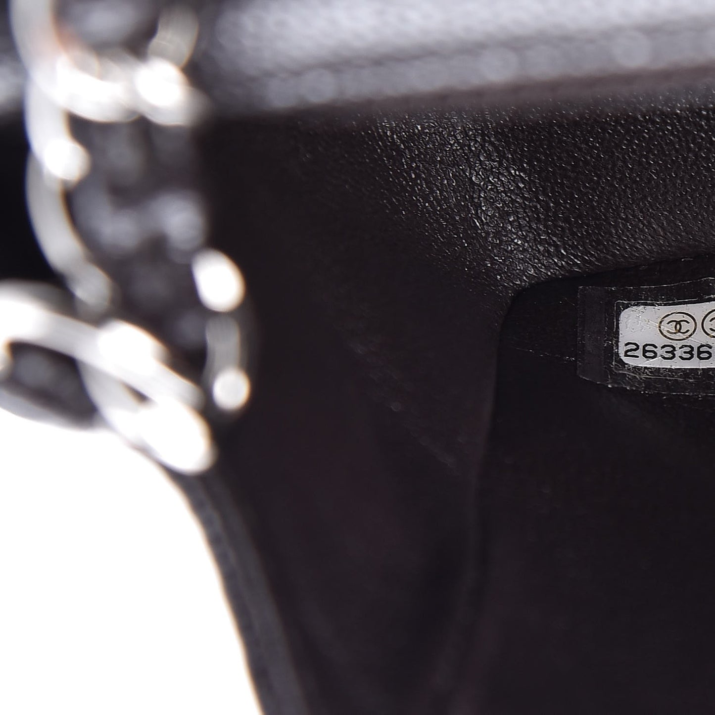 Caviar Quilted Mini Rectangular Flap Dark Brown