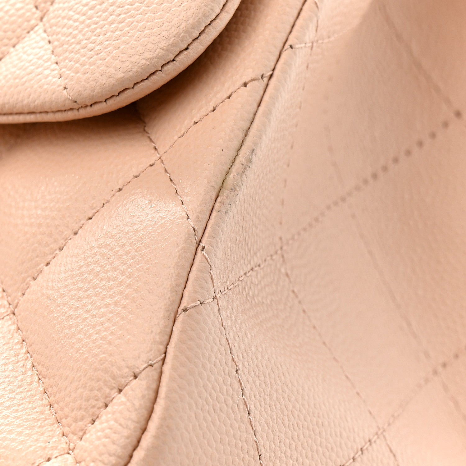 Chanel Caviar Quilted Jumbo Double Flap Light Pink 11 of 12