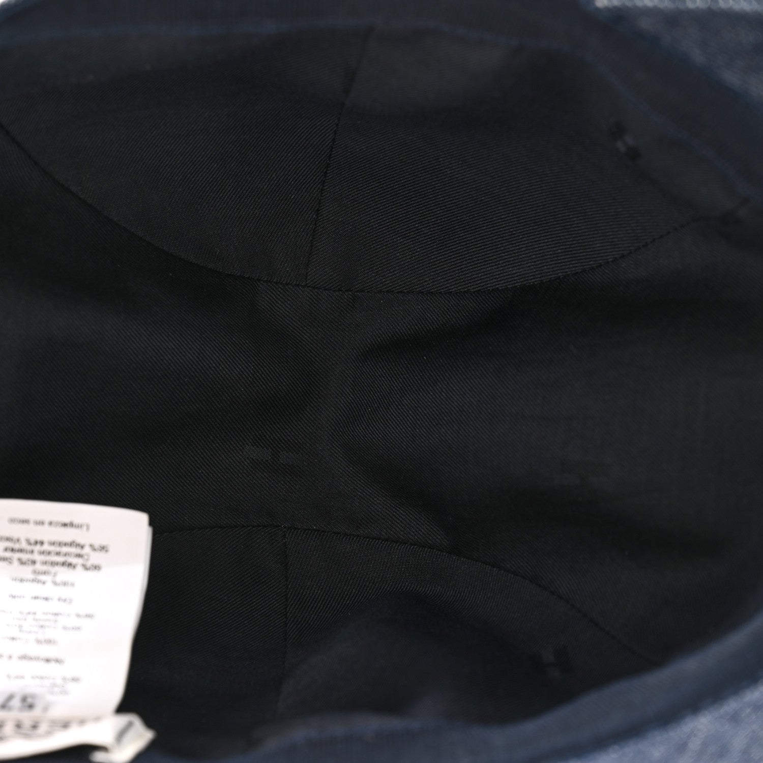 Hermes Denim Davis H Primavera Cap 57 Indigo 7 of 10