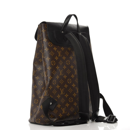Louis Vuitton Monogram Macassar Palk Backpack 3 of 9