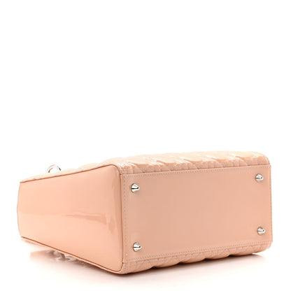 Christian Dior Patent Cannage Medium Lady Dior Pink 4 of 8