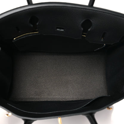 Hermes Togo Birkin 30 Black 5 of 11