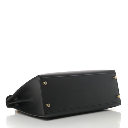 Hermes Sombrero Kelly Sellier 32 Black 4 of 11