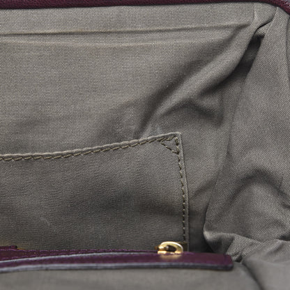 Marc Jacobs Calfskin Quilted Stam Burgundy 15 of 16