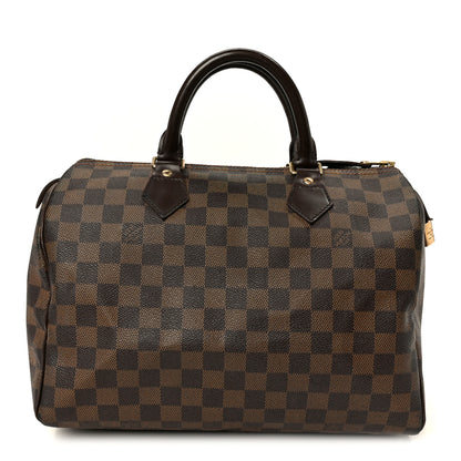 Louis Vuitton Damier Ebene Speedy 30 1 of 14