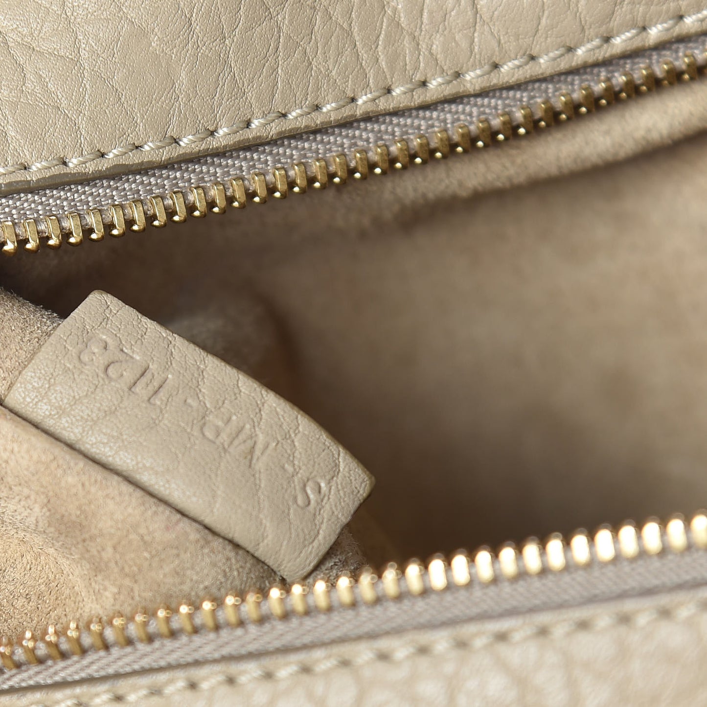 Crisped Calfskin Medium Tie Knot Tote Light Taupe