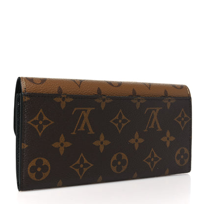 Louis Vuitton Reverse Monogram Emilie Wallet 3 of 8