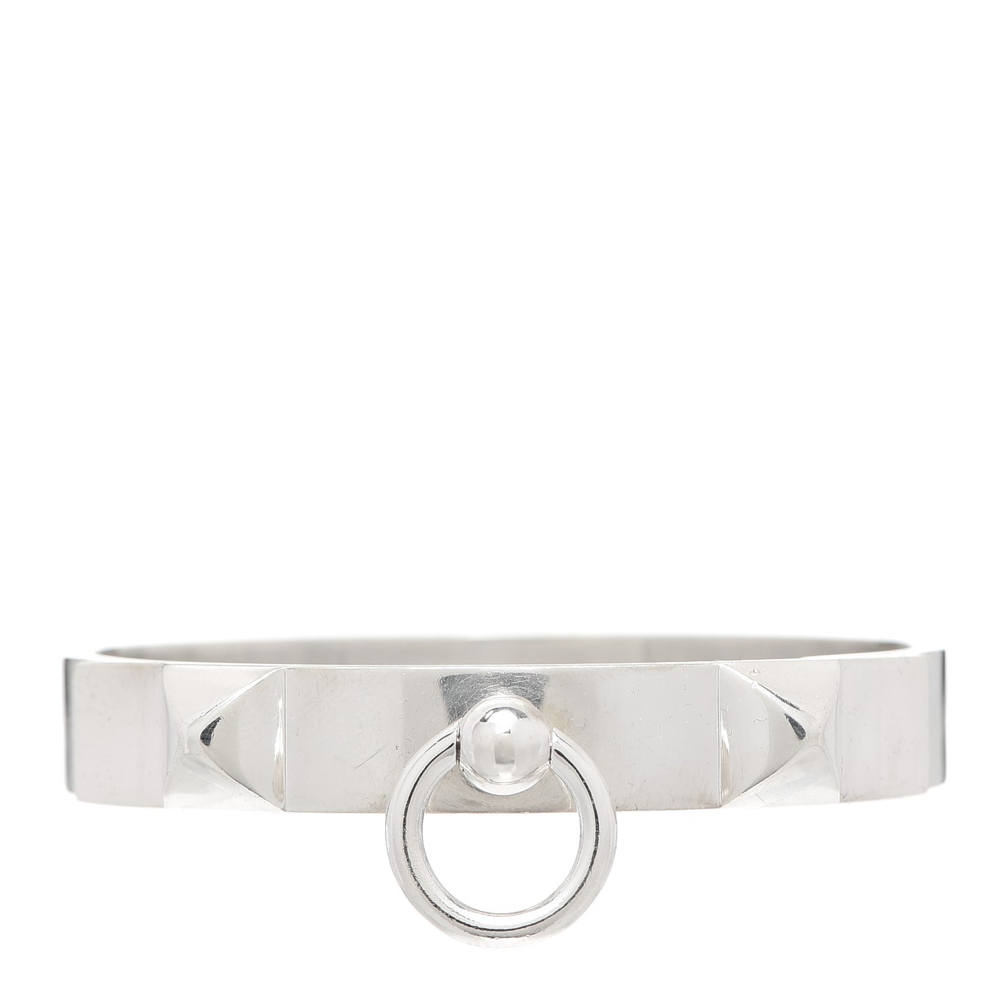 Sterling Silver PM Collier De Chien Bracelet SH