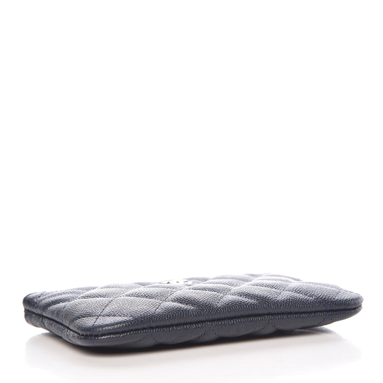Chanel Caviar Quilted Small Cosmetic Case Navy 4 of 8