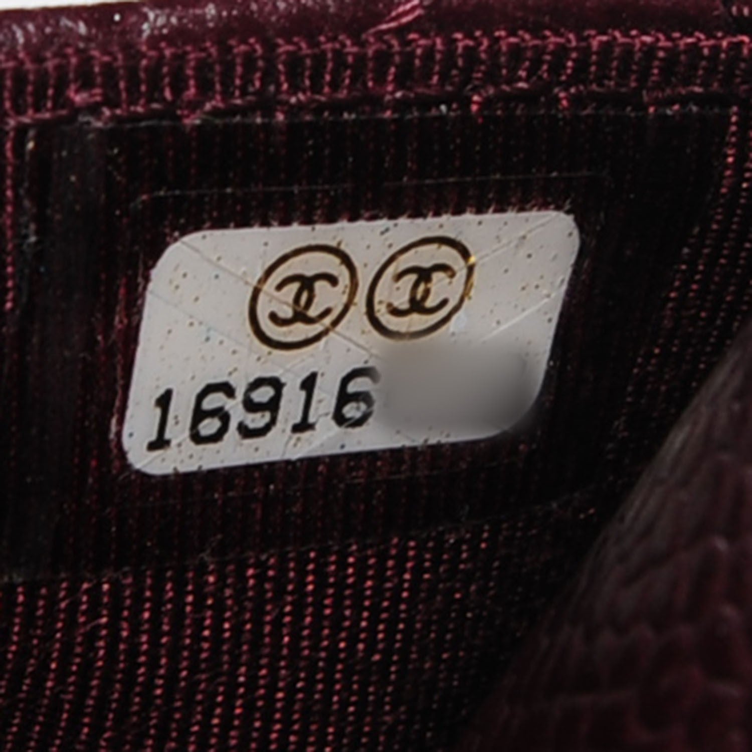 Chanel Caviar Quilted Wallet on Chain WOC Bordeaux 8 of 8