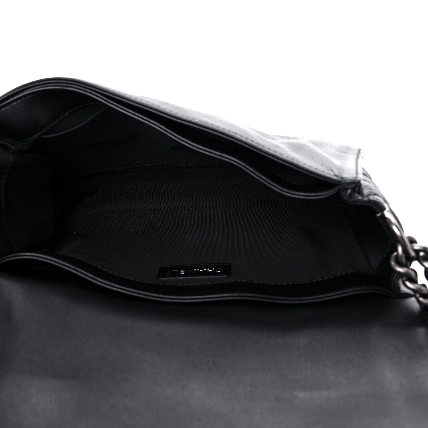 Chanel Calfskin New Medium Boy Reverso Flap Black 4 of 15