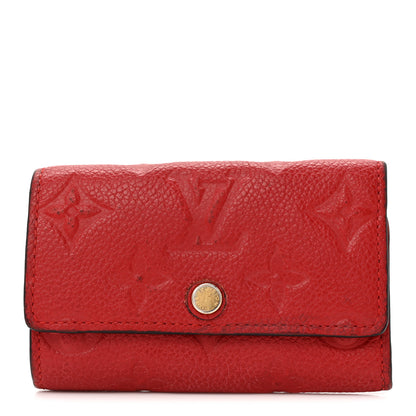 Louis Vuitton Empreinte Multicles 6 Key Holder Cherry 1 of 7