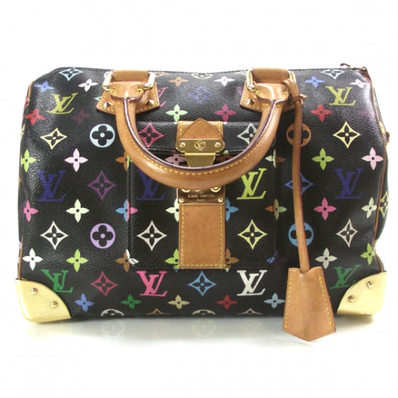 Monogram Multicolor Speedy 30 Black