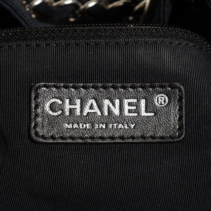 Chanel Vinyl Stretch Spirit Large Cabas Black 7 of 8