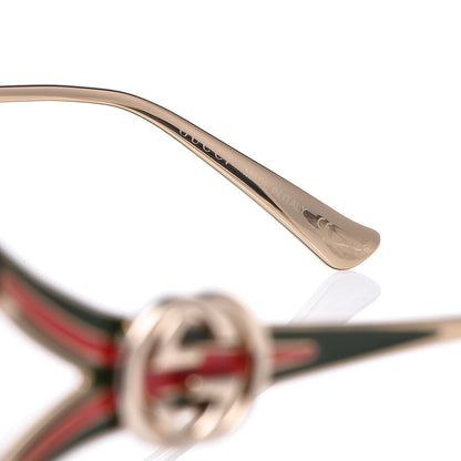 Gucci Round Frame Injected GG0226SK Sunglasses Black 5 of 6