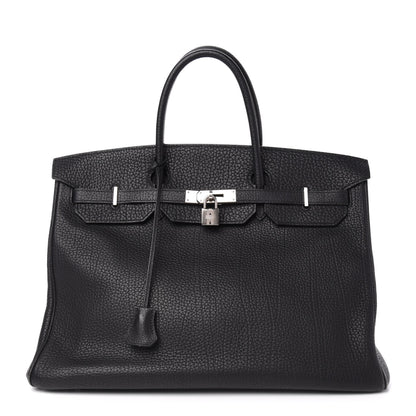 Hermes Fjord Birkin 40 Black 1 of 14