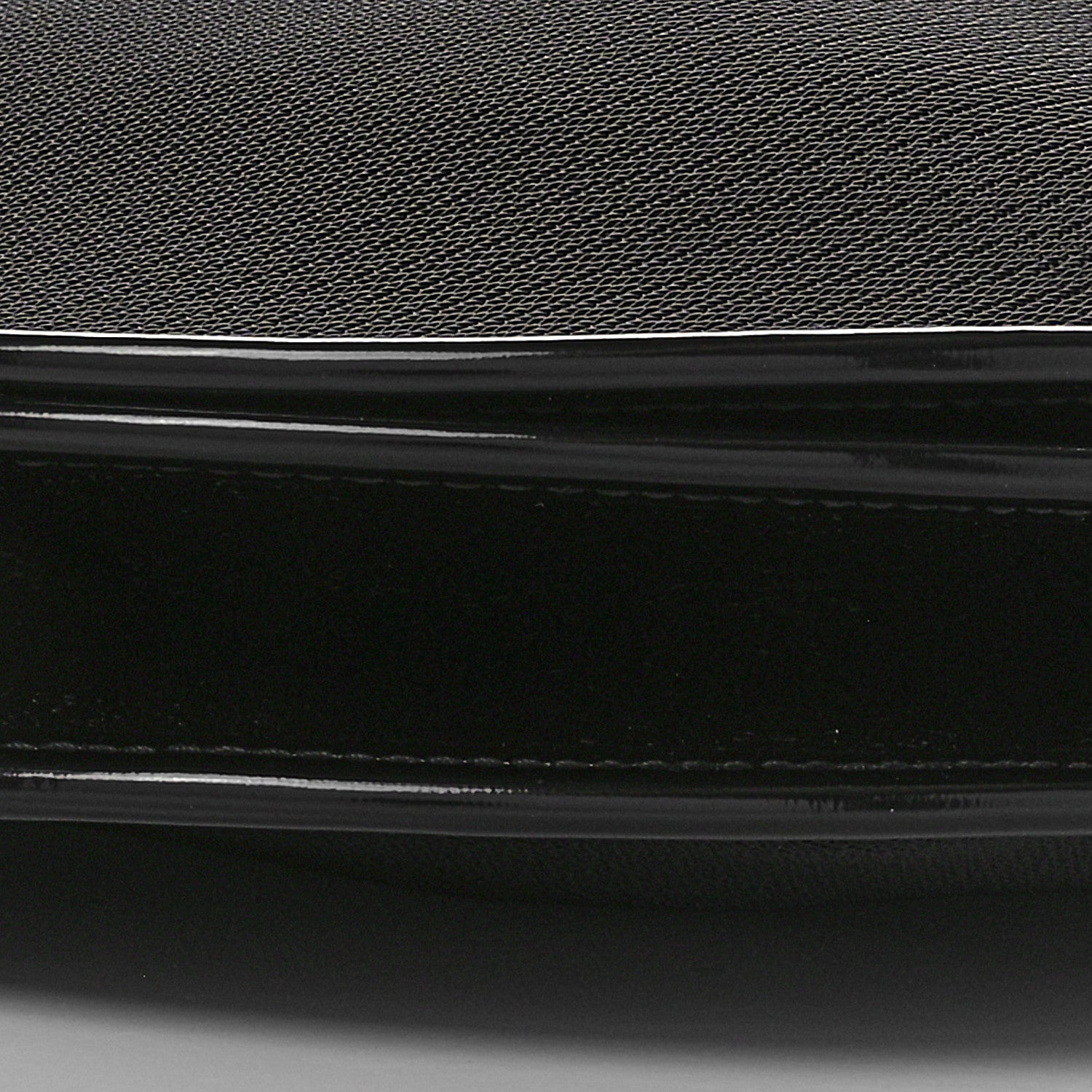 Saint Laurent Mesh Patent Calfskin Daryl Shoulder Bag Black 10 of 10