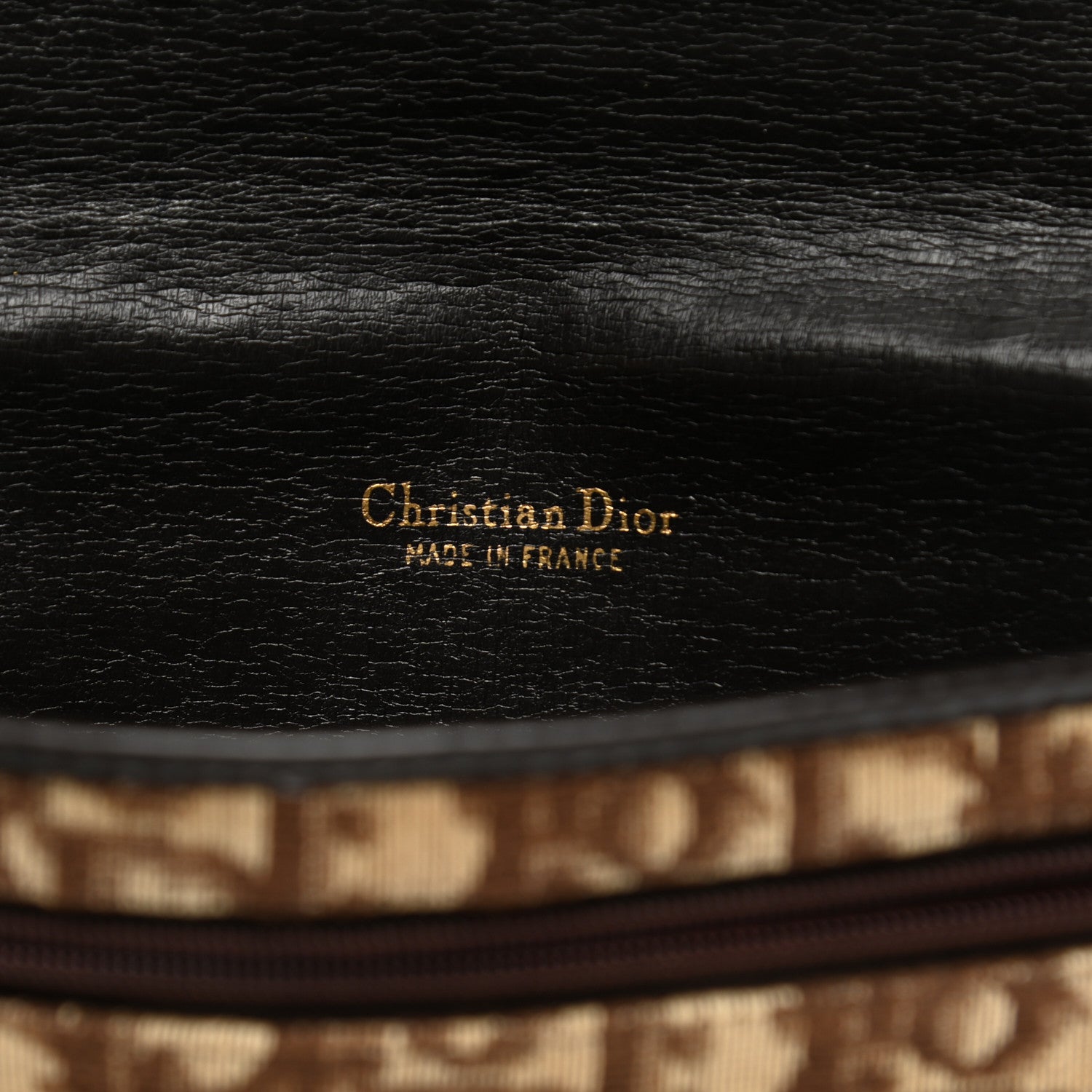Christian Dior Monogram Pouch Clutch Brown 6 of 10